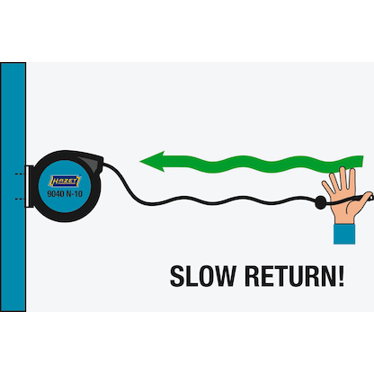 Artikelbild 3 für HAZET Schlauchaufroller 9040N-13 15,0 m, Artikelnummer 727349