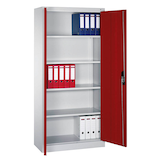 Artikelbild 1 für CP Metallschrank C 2000 Acurado 9260-000 S11312 lichtgrau, rubinrot 93,0 x 40,0 x 195,0 cm, aufgebaut, Artikelnummer 412395