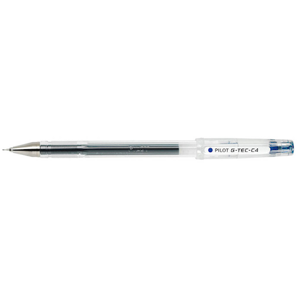 Artikelbild für PILOT G-Tec C4 0.4 Gelschreiber transparent 0,4 mm, Schreibfarbe: blau, 1 St., Artikelnummer 655417
