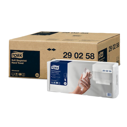 Artikelbild 2 für TORK Papierhandtücher 290258 H3 Advanced Zick-Zack-Falzung 2-lagig 3.750 Tücher, Artikelnummer 161826