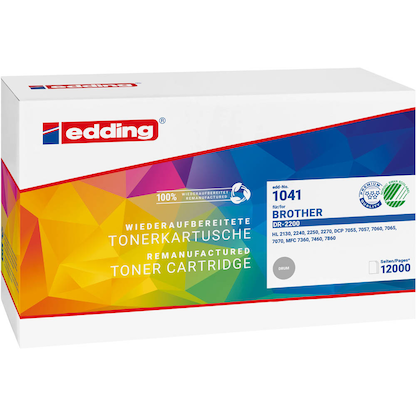 Artikelbild 2 für edding EDD-1041 schwarz Trommel kompatibel zu brother DR-2200, Artikelnummer 420657