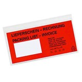 Artikelbild 1 für office discount Lieferscheintaschen Kunststoff DIN lang 1.000 St., Artikelnummer 829796