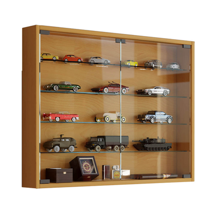 Artikelbild 4 für VCM my home Mandosa L Hängevitrine buche 4 Fachböden, Artikelnummer 814867