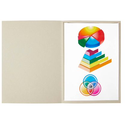 Artikelbild 3 für ELBA Aktendeckel Smart Line DIN A4 grau, 100 St., Artikelnummer 671687