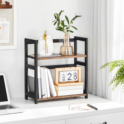 Artikelbild 6 für SONGMICS Gewürzregal schwarz, vintage-braun, Artikelnummer 439046