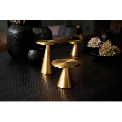 Artikelbild 2 für APS CONE MINI LED-Akku-Tischleuchte gold 2,0 W, Artikelnummer 651389