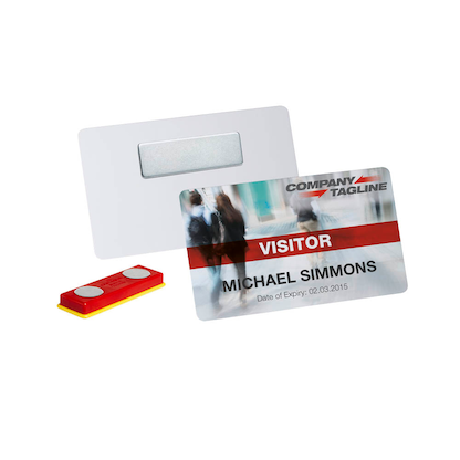 Artikelbild 3 für DURABLE Selbstklebende Magnete rot/gelb 10 St., Artikelnummer 244727