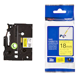 Artikelbild 1 für brother Schriftband TZe-FX641 TZEFX641, 18 mm schwarz auf gelb, Artikelnummer 653667