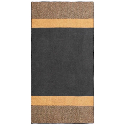 Artikelbild für Dyckhoff Saunatuch XL Two-Tone Stripe gelb 100,0 x 200,0 cm, Artikelnummer 251369