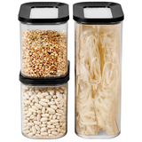 Artikelbild 1 für MEPAL Vorratsdosen-Set Modula schwarz 1,0/1,5/2,0 l, 1 Set, Artikelnummer 434729