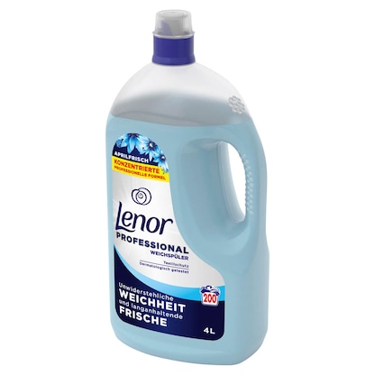 Artikelbild 3 für Lenor Professional APRILFRISCH Weichspüler flüssig, 4,0 l, Artikelnummer 527646