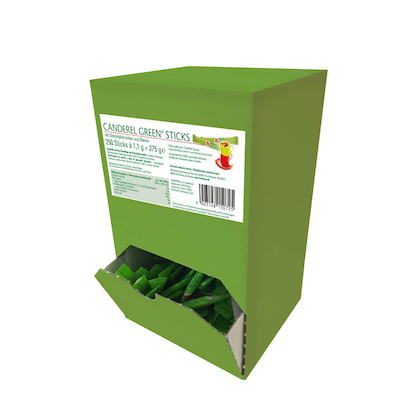 Artikelbild 2 für CANDEREL GREEN Stevia-Sticks, 250 x 1,1 g, Artikelnummer 140140