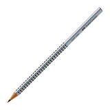 Artikelbild 1 für FABER-CASTELL GRIP 2001 Bleistifte B silber, 12 St., Artikelnummer 779298