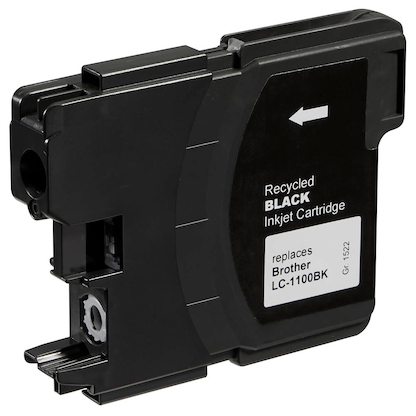 Artikelbild 7 für office discount schwarz, cyan, magenta, gelb Druckerpatronen kompatibel zu brother LC-1100BK/C/M/Y, 4er-Set, Artikelnummer 314561