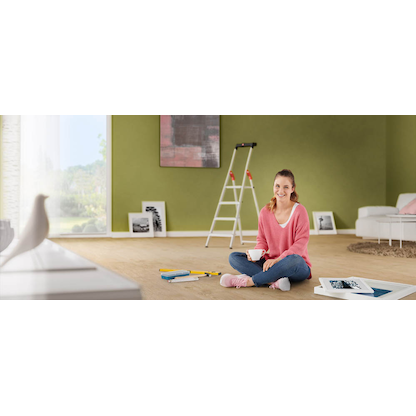 Artikelbild 4 für Hailo Stehleiter einseitig L60 StandardLine silber 5 Stufen, H: 184,0 cm, Artikelnummer 825974