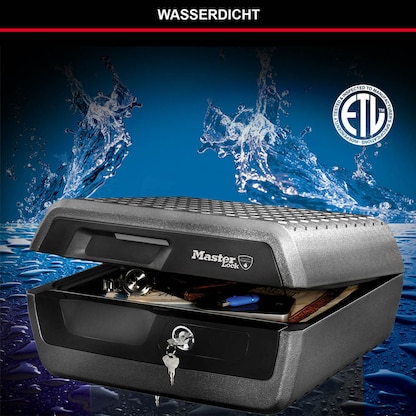 Artikelbild 4 für Master Lock® Dokumentenkassette feuerfest LCFW30100 DIN A4 Zylinderschloss, Artikelnummer 727807