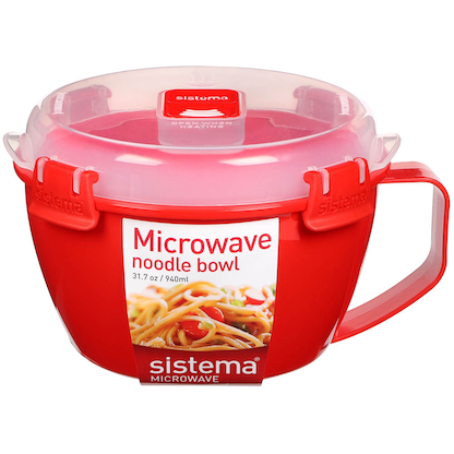 Artikelbild 8 für sistema® Mikrowellentopf rot 940,0 ml, 1 St., Artikelnummer 593414