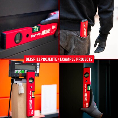 Artikelbild 5 für TOX Finger weg - MEINE! Wasserwaage Metall 30,0 cm, Artikelnummer 561264