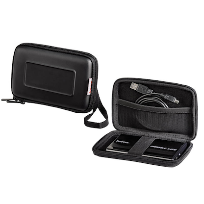 Artikelbild für hama 1er Festplatten-Tasche E.V.A. schwarz, 1 St., Artikelnummer 513481