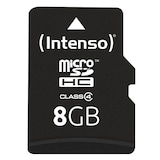 Artikelbild 1 für Intenso Speicherkarte microSDHC-Card Class 4 8 GB, Artikelnummer 301796