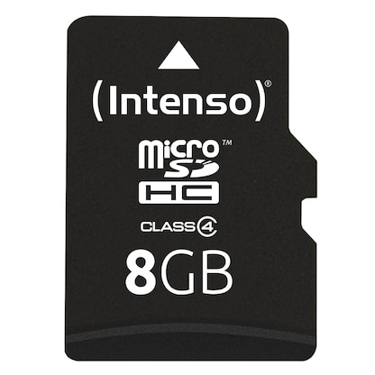Artikelbild für Intenso Speicherkarte microSDHC-Card Class 4 8 GB, Artikelnummer 301796