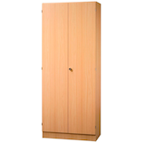 Artikelbild 1 für HAMMERBACHER Aktenschrank Unni SE1, V6100/6/6/SG buche 4 Fachböden 80,0 x 42,0 x 200,4 cm, Artikelnummer 644068