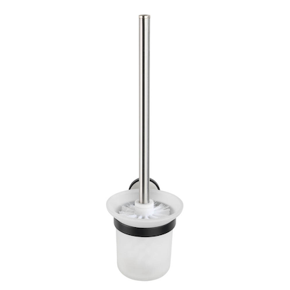 Artikelbild 4 für WENKO WC-Garnitur Udine weiß, silber Metall, Artikelnummer 814721