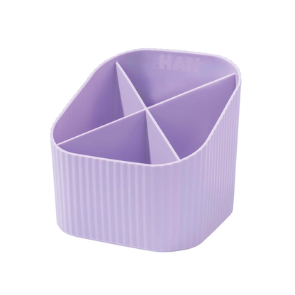Artikelbild 2 für HAN Stiftehalter X-LOOP pastelllila Kunststoff 4 Fächer 11,1 x 11,1 x 10,5 cm, Artikelnummer 372478