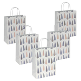 Artikelbild 1 für 5 SIGEL Geschenktüten Pine trees Motiv 26,0 x 33,0 cm, Artikelnummer 388047