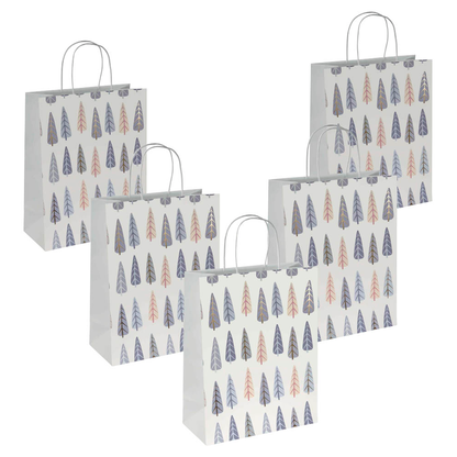 Artikelbild für 5 SIGEL Geschenktüten Pine trees Motiv 26,0 x 33,0 cm, Artikelnummer 388047