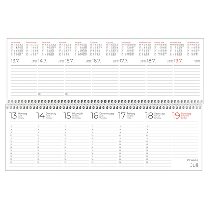 Artikelbild 3 für ZETTLER KALENDER Tischquerkalender 2026, Artikelnummer 559324