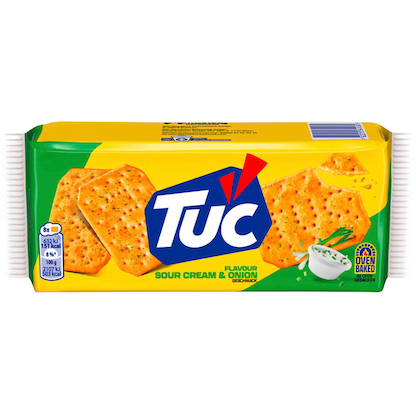 Artikelbild für TUC Cracker SOUR CREAM & ONION 100,0 g, Artikelnummer 532519