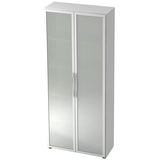 Artikelbild 1 für HAMMERBACHER 4200 Vitrine weiß 4 Fachböden, Artikelnummer 859948