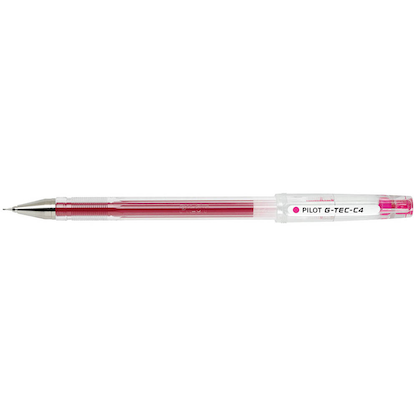 Artikelbild für PILOT G-Tec C4 0.4 Gelschreiber transparent 0,4 mm, Schreibfarbe: pink, 1 St., Artikelnummer 655528