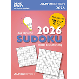 Artikelbild 1 für ALPHAEDITION Abreißkalender Sudoku 2026, Artikelnummer 559298