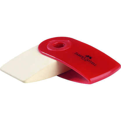 Artikelbild 2 für FABER-CASTELL Radiergummi SLEEVE-MINI weiß, 1 St., Artikelnummer 927905