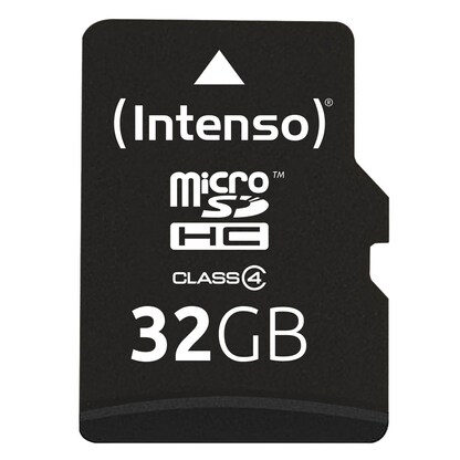 Artikelbild für Intenso Speicherkarte microSDHC-Card Class 4 32 GB, Artikelnummer 301820
