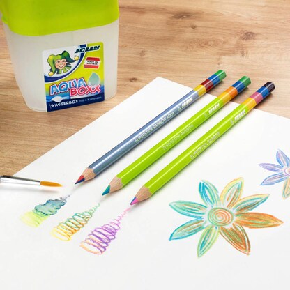Artikelbild 3 für JOLLY SUPERSTICK RAINBOW Buntstifte farbsortiert, 3 St., Artikelnummer 478567