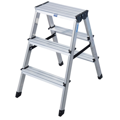 Artikelbild 8 für KRAUSE Klapptritt MONTO Dopplo silber 2x 3 Stufen, H: 72,0 cm, Artikelnummer 569121