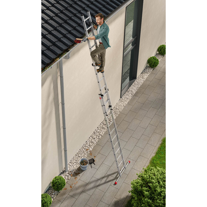 Artikelbild 9 für Hailo Anlegeleiter S60 ProfiStep uno silber 18 Sprossen, H: 507,0 cm, Artikelnummer 243340