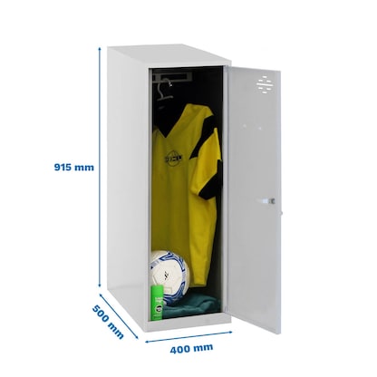 Artikelbild 2 für Simonrack Spind SIMONLOCKER DISM grau 8425437119439, 1 Schließfach 40,0 x 50,0 x 91,5 cm, Artikelnummer 355857