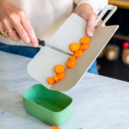 Artikelbild 2 für koziol Schneidebrett Snap S beige 16,6 x 33,1 cm, Artikelnummer 374706