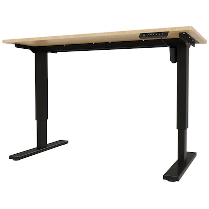 Artikelbild 4 für BISLEY E-StarterTech elektrisch höhenverstellbarer Schreibtisch kendal eiche rechteckig, T-Fuß-Gestell schwarz 140,0 x 60,0 cm, Artikelnummer 412969