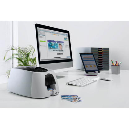 Artikelbild 2 für DURABLE DURACARD ID 300 Kartendrucker grau, Artikelnummer 177004