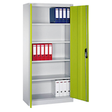 Artikelbild 1 für CP Metallschrank C 2000 Acurado 9260-000 S11687 lichtgrau, clowngrün 93,0 x 40,0 x 195,0 cm, aufgebaut, Artikelnummer 444802