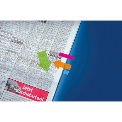 Artikelbild 2 für SIGEL TRANSPARENT Haftmarker farbsortiert 5x 25 Streifen, Artikelnummer 951533