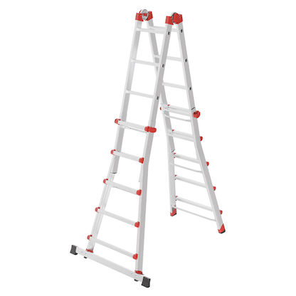 Artikelbild 15 für Hailo Gelenkleiter M80 silber 4x 5 Sprossen, H: 141,0 cm, Artikelnummer 729154