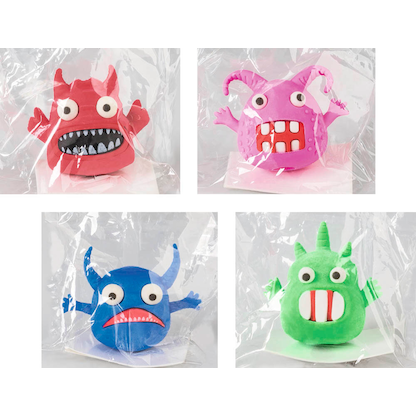 Artikelbild 3 für BRUNNEN Radiergummi Monster farbsortiert, 1 St., Artikelnummer 926156