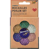 Artikelbild 1 für folia Perlen-Set Mermaid mehrfarbig, Artikelnummer 285476