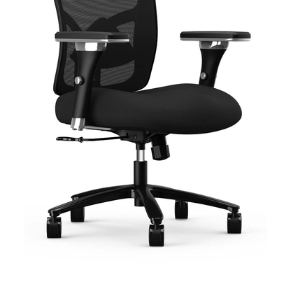 Artikelbild 3 für FlexiSpot Bürostuhl C3B Stoff schwarz, Gestell schwarz, Artikelnummer 656617